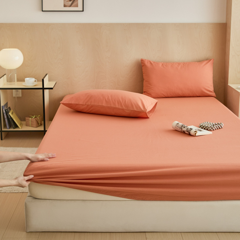 Sombrilla de cama de algodón puro pieza individual 100 algodón Simmons funda protectora de colchón todo incluido funda de cama funda de cama 2025 nuevo 3