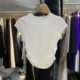 Ins Spice Girls Pure Wants Tight Waist T-shirt Short Sleeve Women's Summer New Solid Color Base Pullover Slim Fit Top Women's Fashion Wholesale