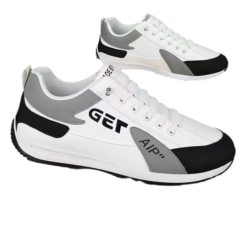 Zapatos de hombre primavera y otoño zapatos Forrest Gump deportivos de todo fósforo tendencia de los hombres zapatos casuales de cuero antideslizantes