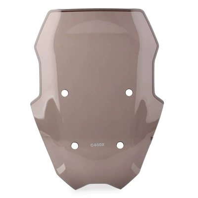 motorcycle raised front – Motorcycle front windshield - brown-c400x-mark