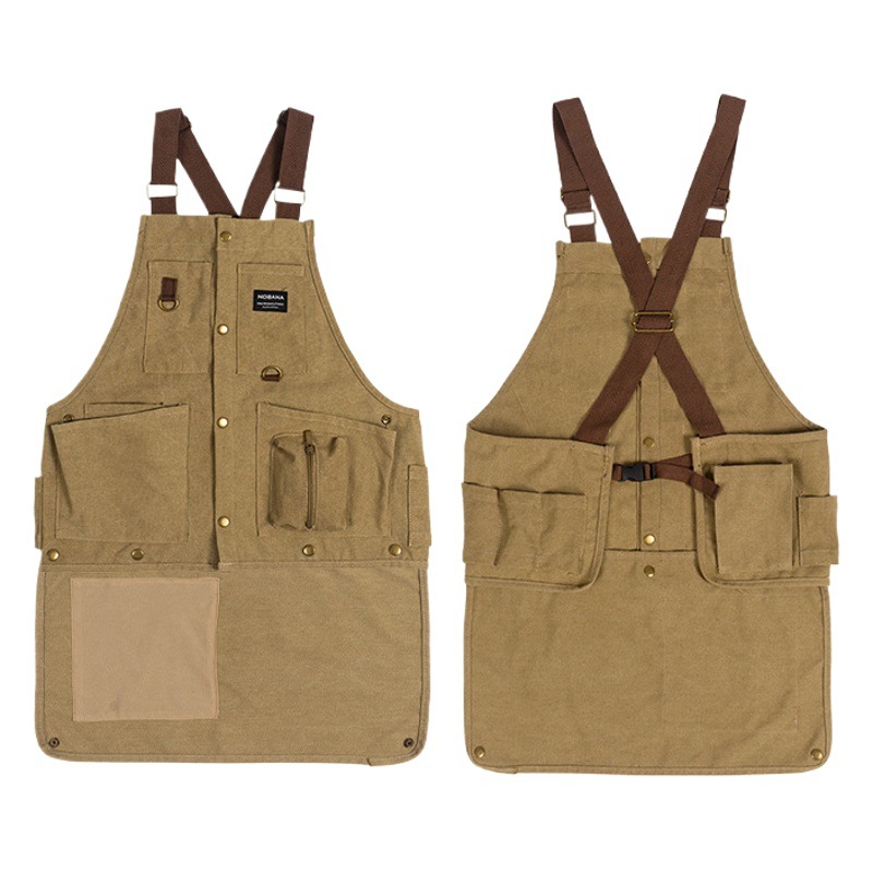 NOBANA new outdoor camping vest camping men and women leisure multi-function apron fishing photography vest jacket