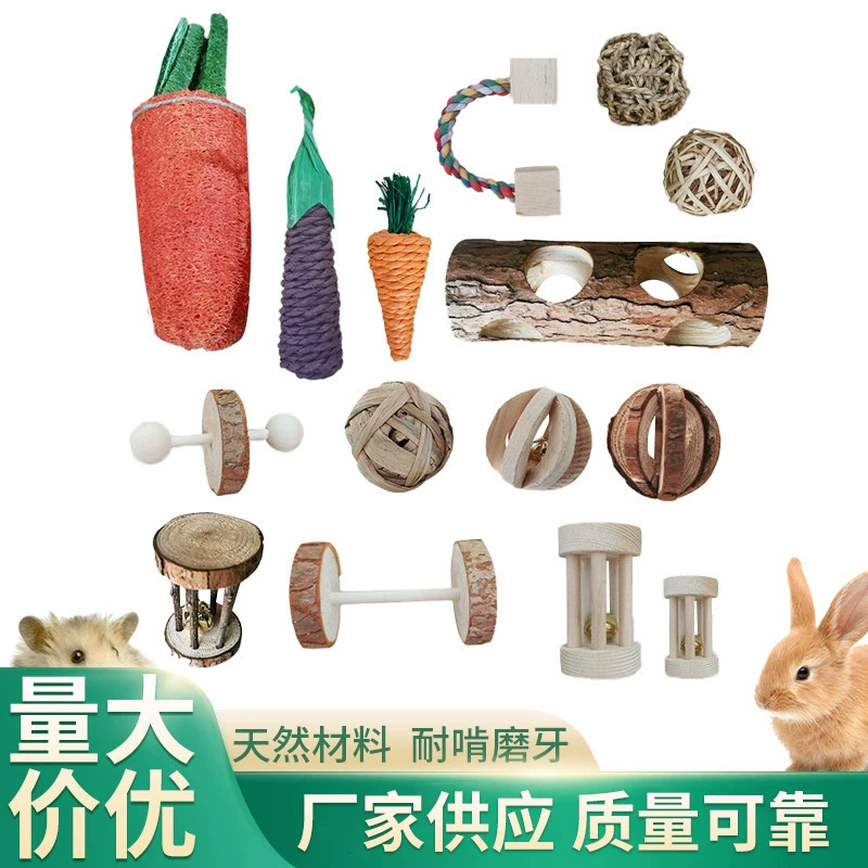 Amazon Горячая Распродажа Деревянная Игрушка Хомяк Попугай Птица Коренная Игрушка Голландская Свинья Играть Коренные Принадлежности Деревянные