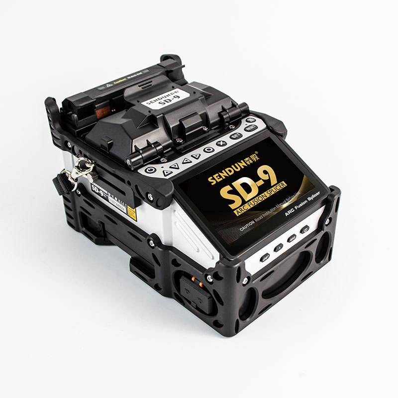Six-motor fiber core alignment automatic integrated intelligent capacitive touch screen fusion splicer SD-9 fiber fusion splicer