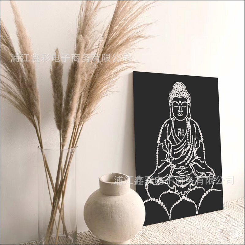 卸売り真珠画diy材料包創意手作り立体花火蝶解凍家庭芸術装飾画|undefined
