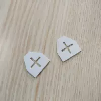 Suzhou die-cutting поставка пены die-cutting Продукты 25*25*2T белый EVA пены клей штамповки типа