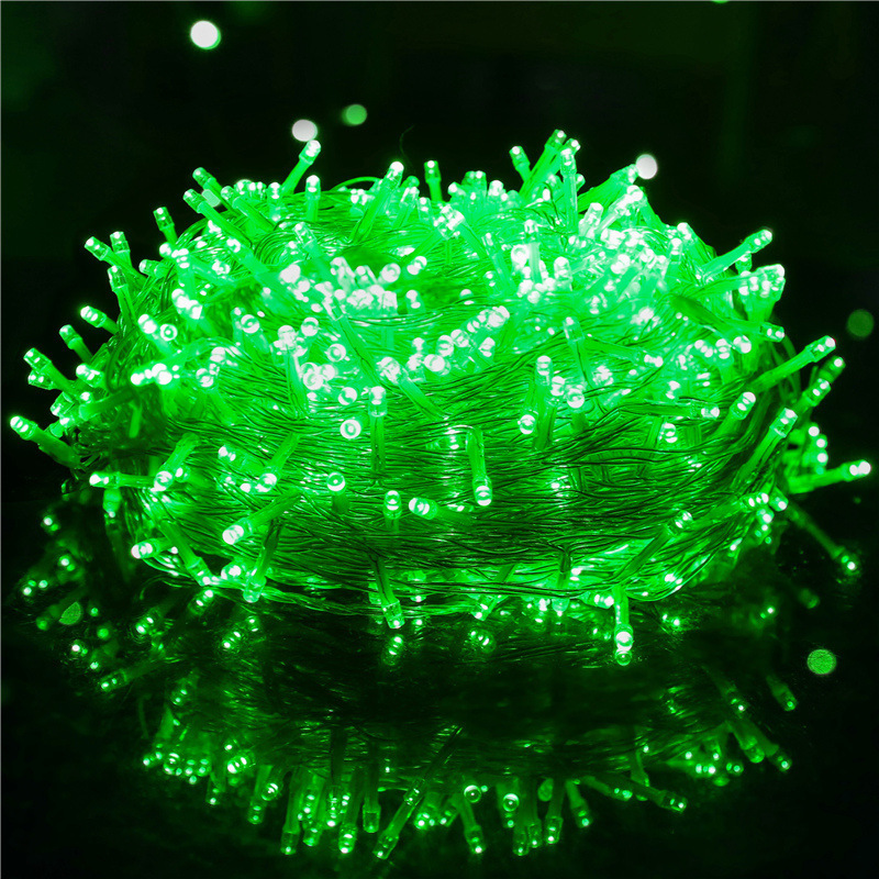 LED string de luces al aire libre estrella de navidad acampamiento diseño de patio luces de color iluminación de luces de decoración de bodas festivas