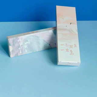 盲盒包装盒定做扁盒盒子定制小批量白卡纸盒包装印刷化妆品包装盒
