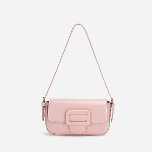 Urban Simple Underarm Bag 2024 Niche Design Pink Bag Women's High-Quality Textured Shoulder Bag Trendy Bags