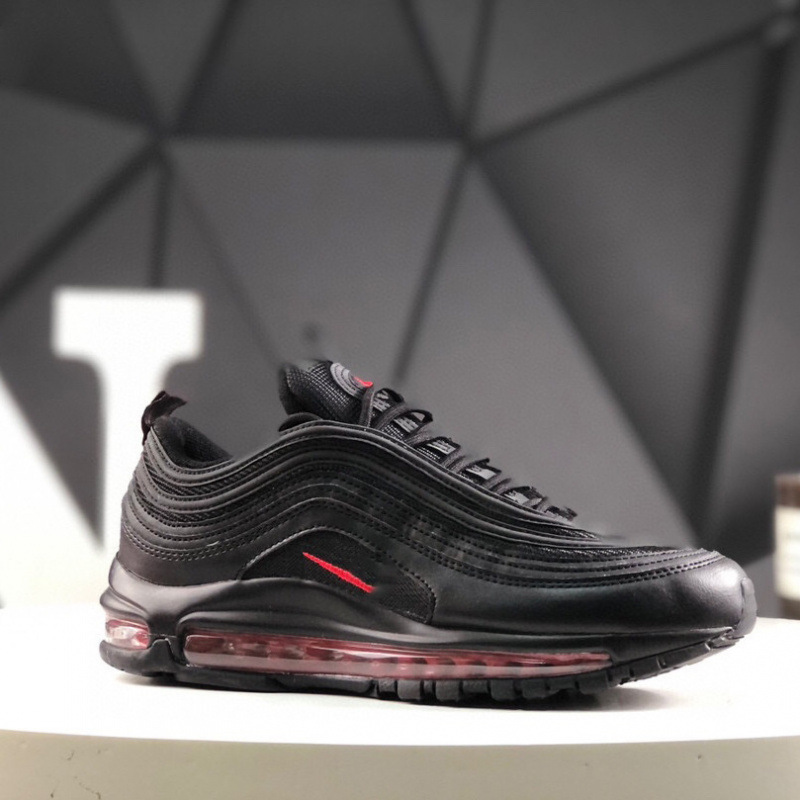 Pure original Max 97 retro bala reflectante aire cojín zapatos de trotar transpirable amortiguación versátil zapatos deportivos casuales de moda para hombres y mujeres