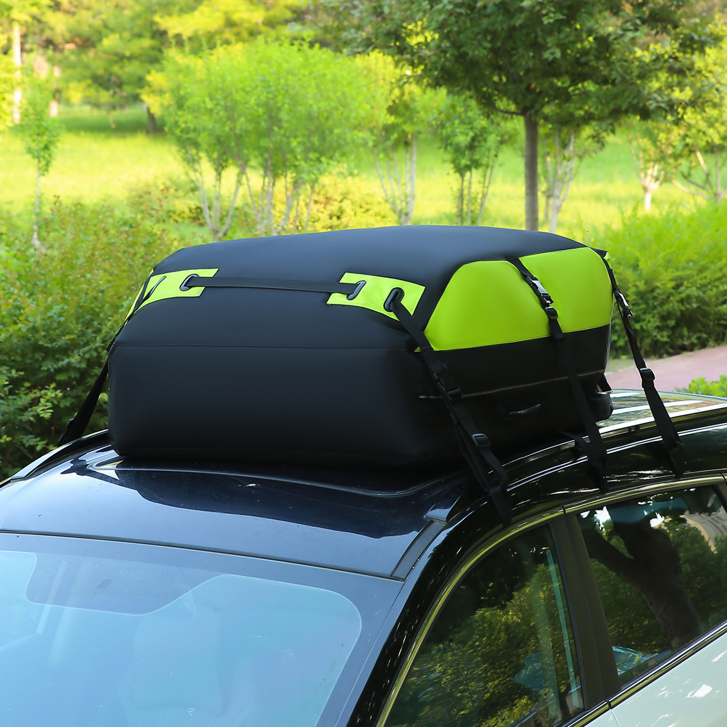 Factory Direct Sales Amazon Cross-Border Popular Roof Luggage Bag Rainproof Waterproof Roof Bag Car Luggage Bag