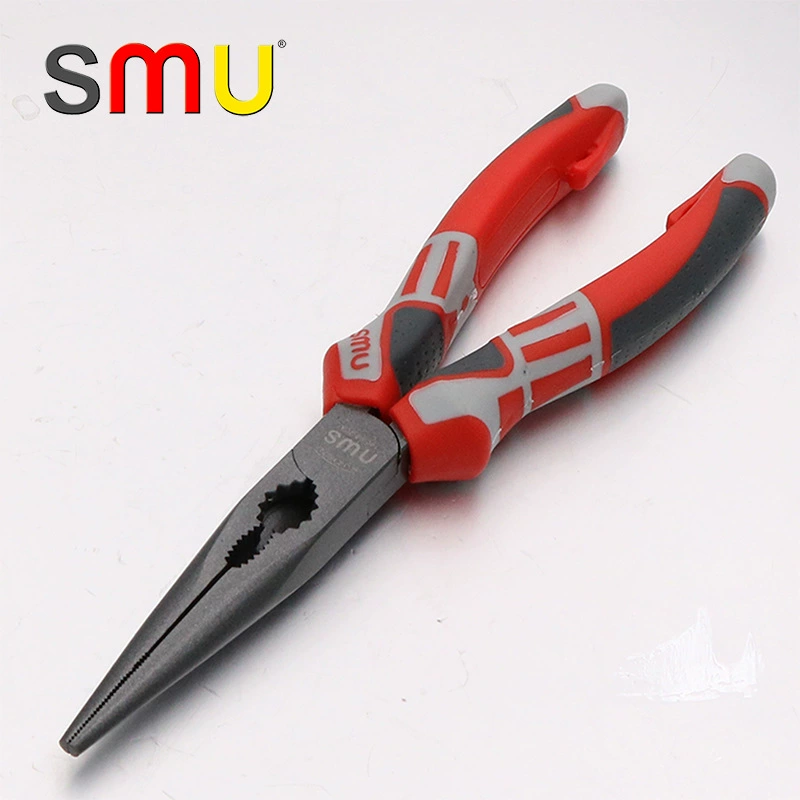 Клещи с игловым носом (SMU) 6–8 дюймов, хром-ванадий сталь, эргономичная нескользящая ручка