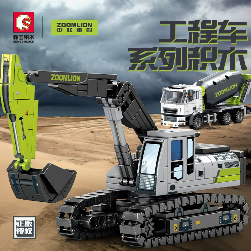 Lego, excavator, bulldozer, toy car, constructor