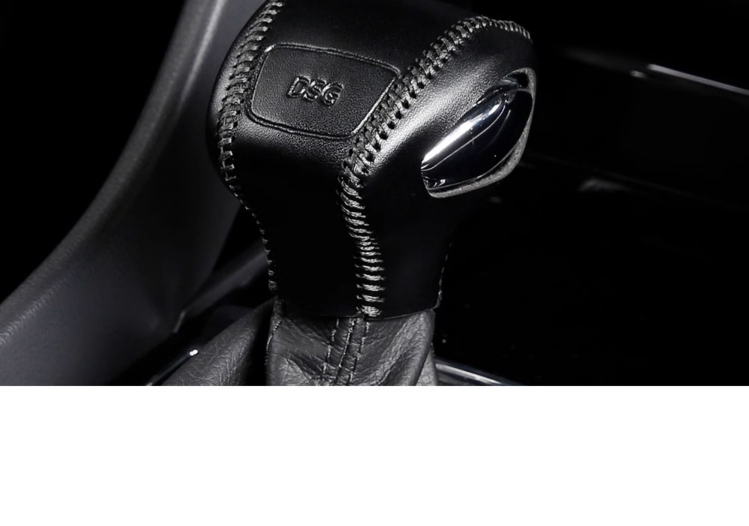 For Skoda Kodiaq Karoq gear shift cover, Kodiaq GT gear knob, gear lever, gear shift cover modification