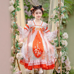 25 Sasaki Autumn New Girls' Hanfu Lolita Style Dress Chinese Style Princess Dress Wholesale
