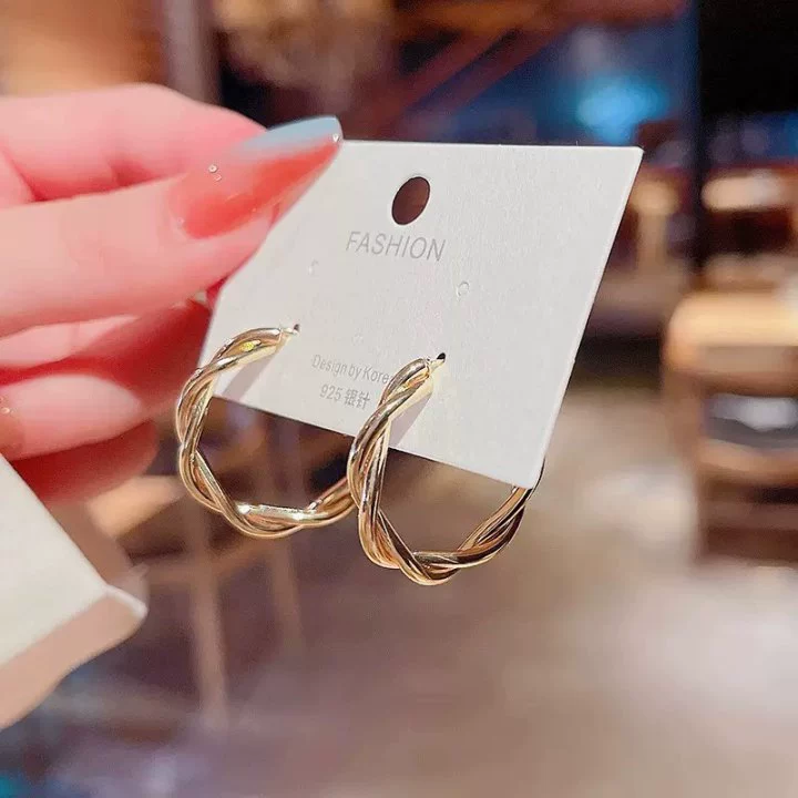 Серебряная игла из жемчуга, стильные универсальные серьги, образец серебро 925, простой и элегантный дизайн, оптом