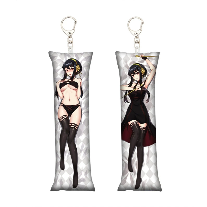 [鬼灭之刃祢豆子小抱枕钥匙扣迷你挂件书包挂件Mini Dakimakura]