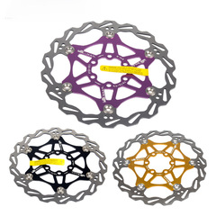 SNAIL Floating Disc Brake Pads for Mountain Bikes - 160/180/203MM Ultra-Light Six-Pin Brake Disc