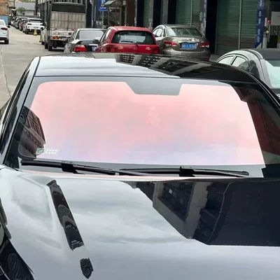 DuPont Purple Colorful Solar Film Automotive Film - metal-30-meters-ghost-rose