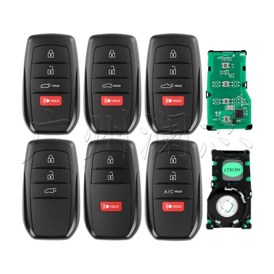 Car Keys: Toyota Camry, Sienna, Rav4