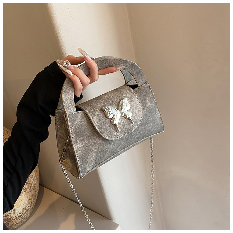 Borsa a mano Wind Niche per donna 2024 nuova elegante piccola borsa a tracolla a catena versatile quadrata_voghion.com