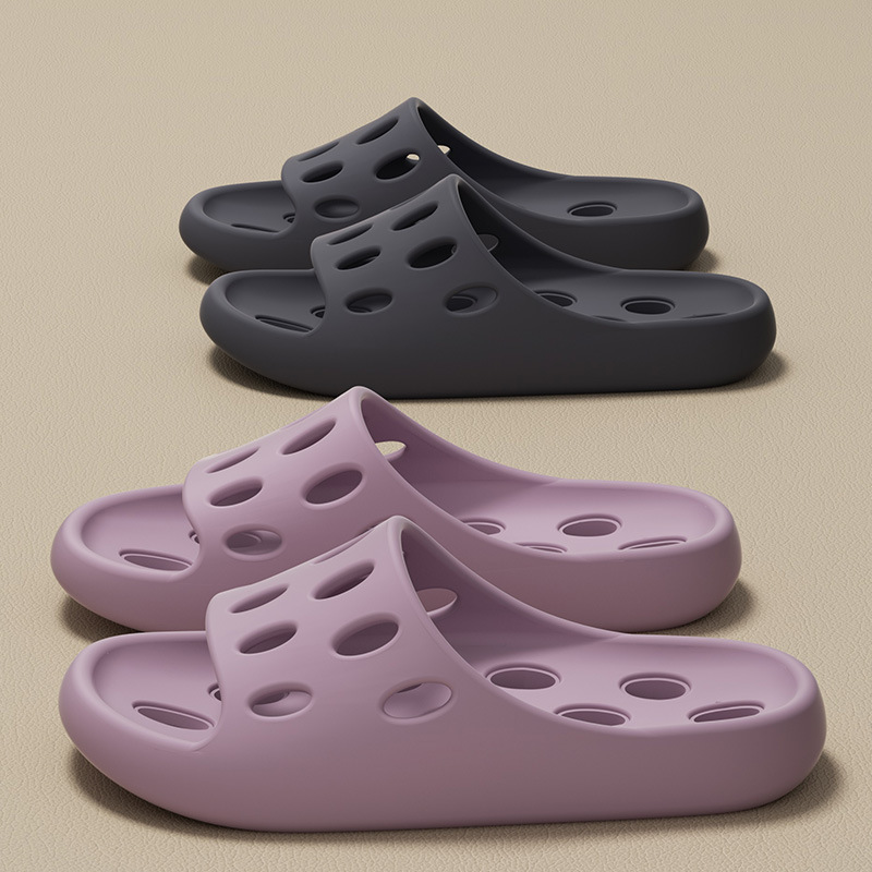 Bathroom Slippers Women's Summer 2024 New Indoor Home Bathroom Bath Anti-slip Leakage Hole Slippers Men's Slippers Bathroom Slippers Women's Summer 2024 New Indoor Home Bathroom Bath Anti-slip Leakage Hole Slippers Men's Slippers