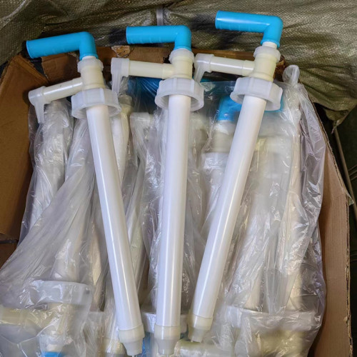 Plastic syringe pump head stack drum oil suction oil tube chemical oil pump manual plastic oil siphon wholesale