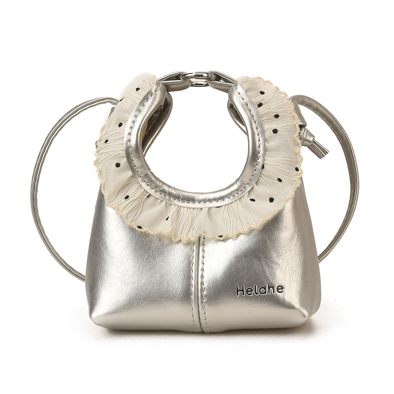 Nuevo comercio exterior bolsas de niños coreanas pequeñas bolsas de encaje frescas para niñas bolsas de mano mini mini bolsas de accesorios para bebés
