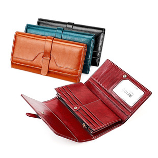 Factory Wholesale Rfid Women's Wallet Large 70% off Wallet Japanese and Korean New Version Style Mobile Phone Coin Purse Drop Shipping