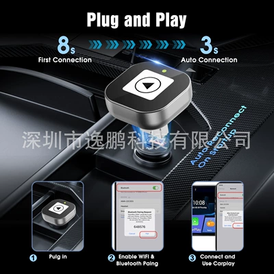 Simsiz CarPlay və Android Auto – Wireless Carplay Box for