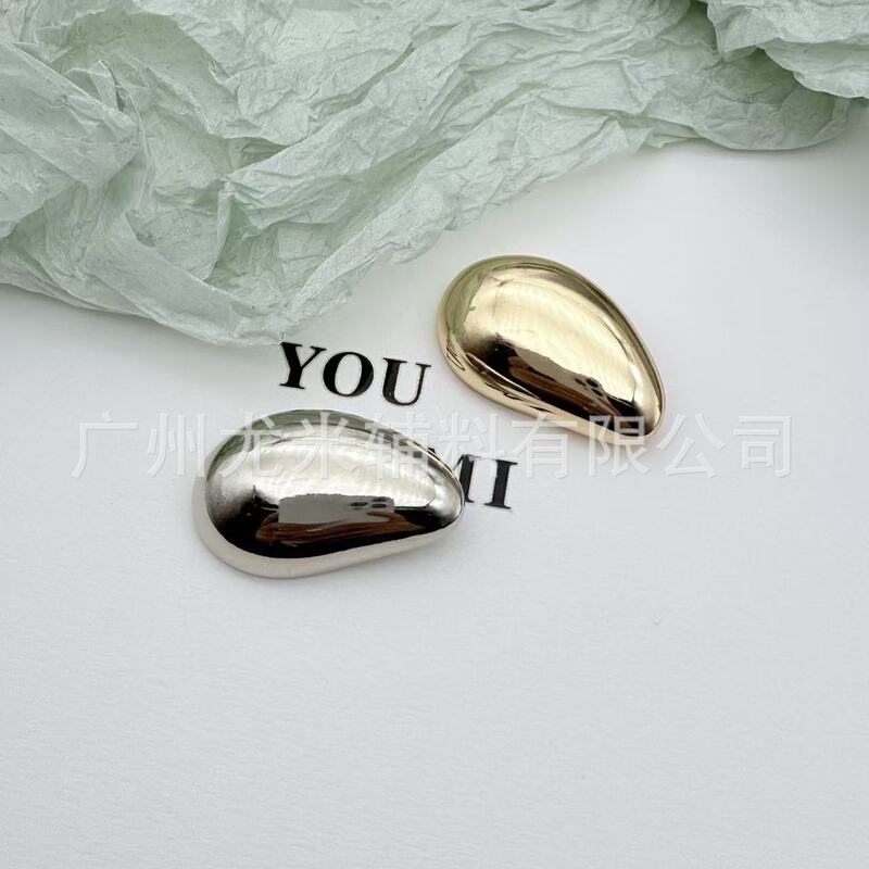 Explosive Mango Shaped Metal Hand Sewn Buckle Men's Coat High-end Alloy Fragrance Style Simple Fashion Button Explosive Mango Shaped Metal Hand Sewn Buckle Men's Coat High-end Alloy Fragrance Style Simple Fashion Button