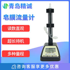 电子皂膜流量计 0.01-30L/min流量段可选 大气采样器校准装置