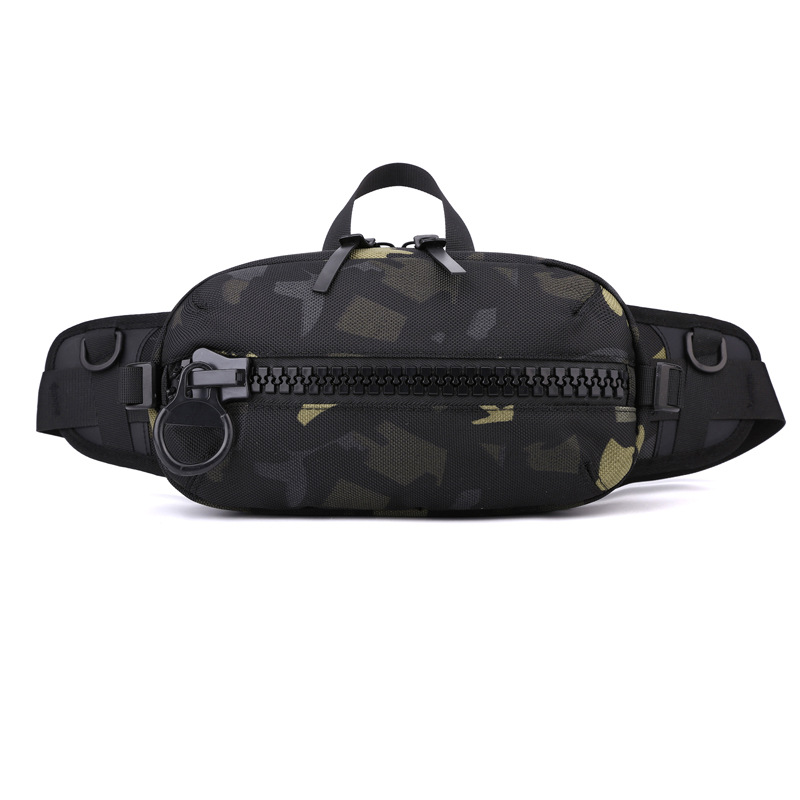 Wepower nuevo bolso de la cintura de los hombres bolso de pecho funcional simple moda bolso de hombro bolsa de hombro de gran capacidad bolsa de cintura deportiva