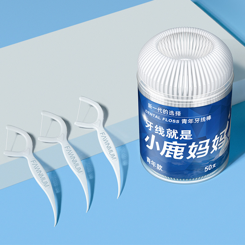 Guihu 50 Barreled Dental Floss