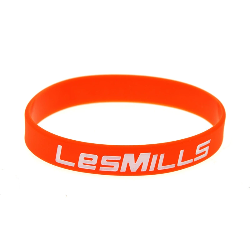 Силиконовый браслет на запястье (Reebok Lesmills), спортивный промо-браслет, окружность 202 мм, 12×2 мм