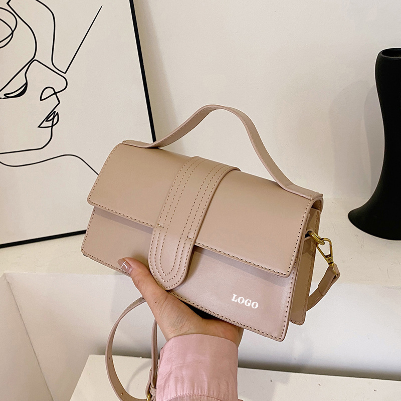 Bolso de diseño de nicho francés 2023 transfronterizo nueva bolsa de mensajero de hombro textura avanzada bolsa de palo francés bolsas