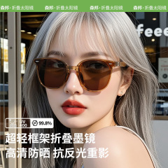 2025 新しい大人のサングラス折りたたみサングラス日焼け止め抗紫外線ファッションサングラスシェードメガネ CD021