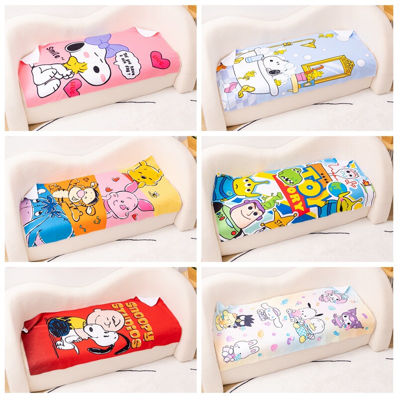 Big Sale Cartoon Household Thickeneded Bath Towel Bath Towel Girl Large Towel Soft Quick-Drying Sports Yoga Towel Absorbs Water and Sand