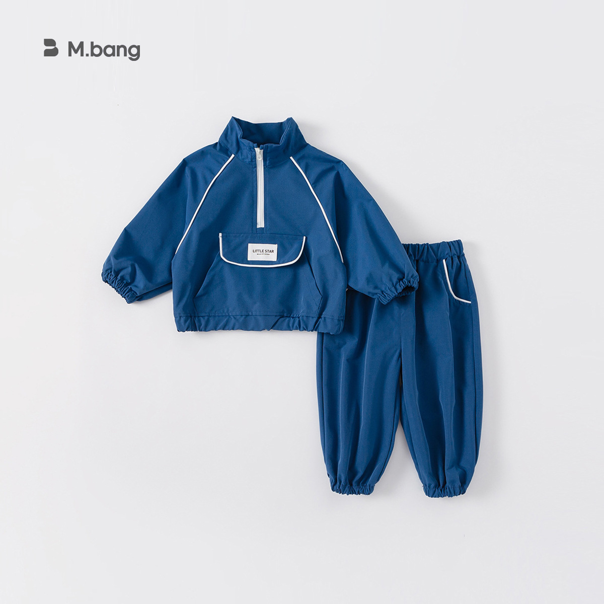 Ropa infantil Bangxuan, conjunto deportivo infantil, tops casuales de otoño para niños, pantalones jogger, conjunto de dos piezas para niñas, ropa de bebé image 3