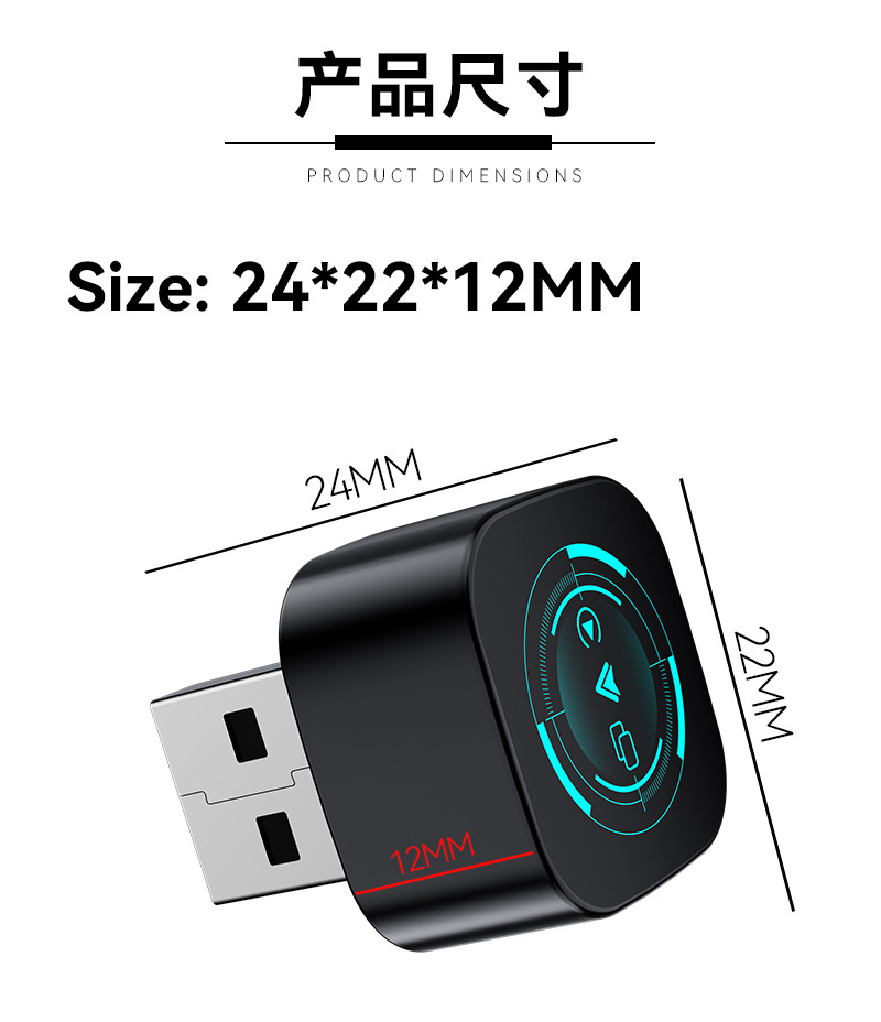 Cross-Border Four-In-One Wireless Carplay Box, Smart Car-Machine Interconnection, Screen Mirroring, Carplay Box