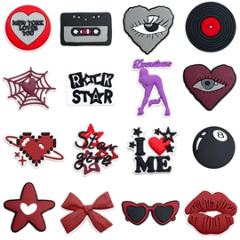 鞋扣;吸管;钥匙扣及钥匙扣配件