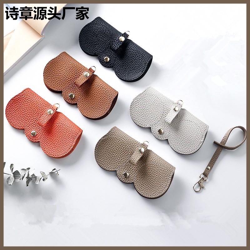 Simple Eyeglasses Storage Bag Jewelry Bag Portable Sunglasses Box Sun Glasses Clip Protective Case Fashion Myopia Glasses Box 