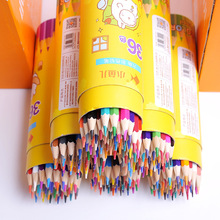 小魚兒12色18色24彩色鉛筆素描筆手繪木工小學生兒童彩鉛套裝3101