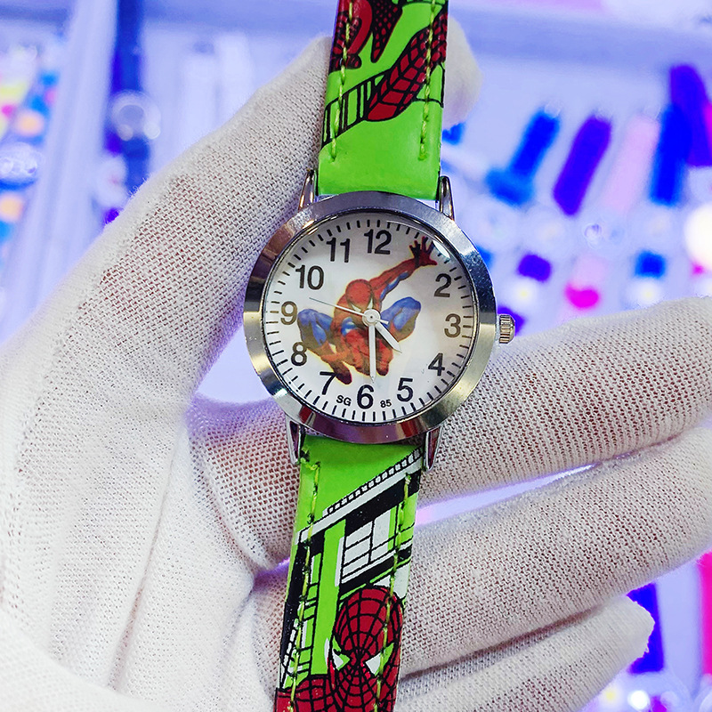 Venta caliente de relojes para niños al por mayor AliExpress comercio electrónico transfronterizo suministro cinturón dibujos animados niño escuela primaria reloj de cuarzo