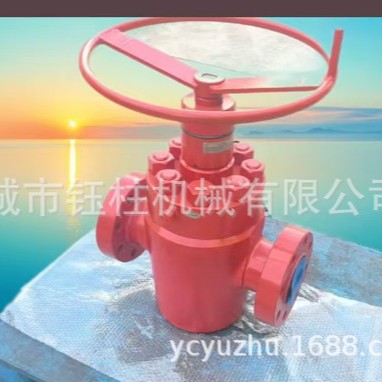 API 6A手动平板阀管汇采油树用平板闸阀FC52-35 65-35