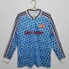 Long -sleeved Manchester United 90/92