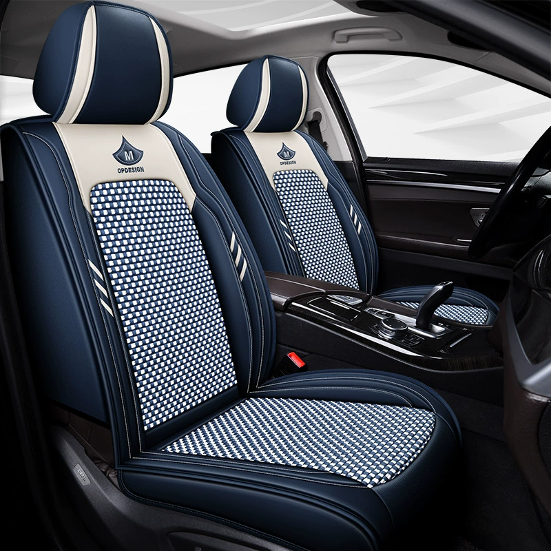 [Трансграничное Специальное] Amazon Горячая продажа 2025 новый дышащий лед шелковый подушка универсальный все включено дышащий вентиляционный чехол сиденья