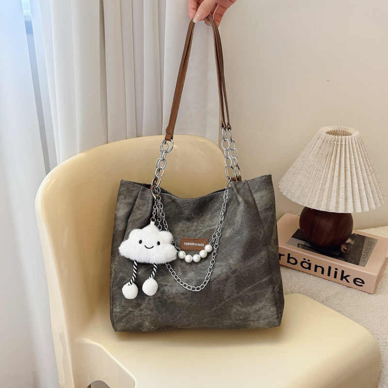 Bolso de mujer 2024, nuevo bolso de mujer de alto nivel, bolso de hombro portátil de gran capacidad, bolso de viaje, bolso de alto valor facial