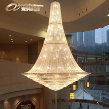 非标大型酒店大堂吸顶灯现代灯饰大型工程吸顶灯 大型水晶吸顶灯