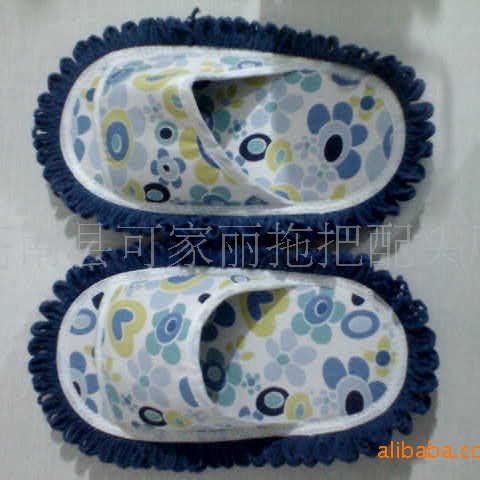 懒人拖鞋,清洁拖鞋,擦地拖鞋,苍南懒人拖把 棉纱懒人拖鞋