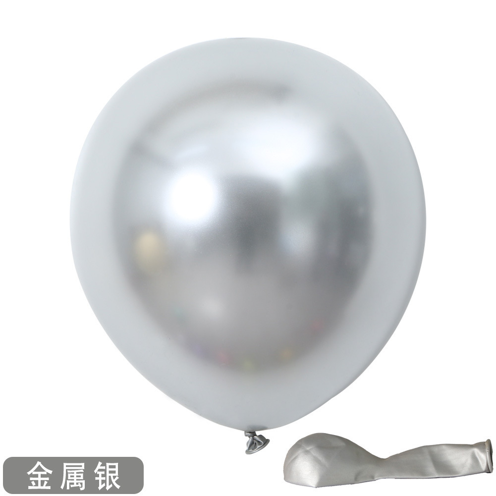 Globos de metal/látex redondos (5"/10"/12"/18") para bodas y cumpleaños al por mayor image 18